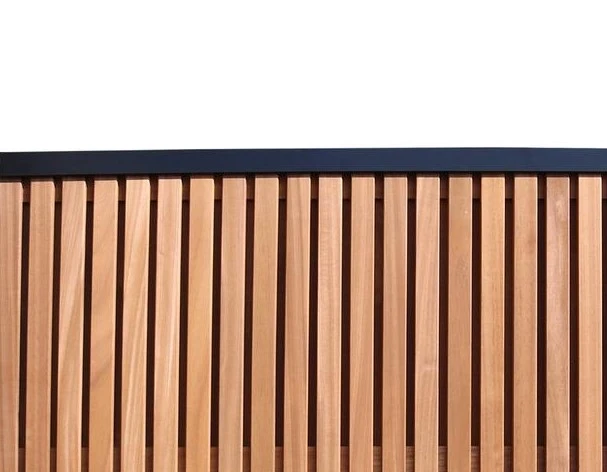 Afdeklat Aluminium met Sponning 5.1 cm - Lengte 179.5 cm - Afbeelding 2
